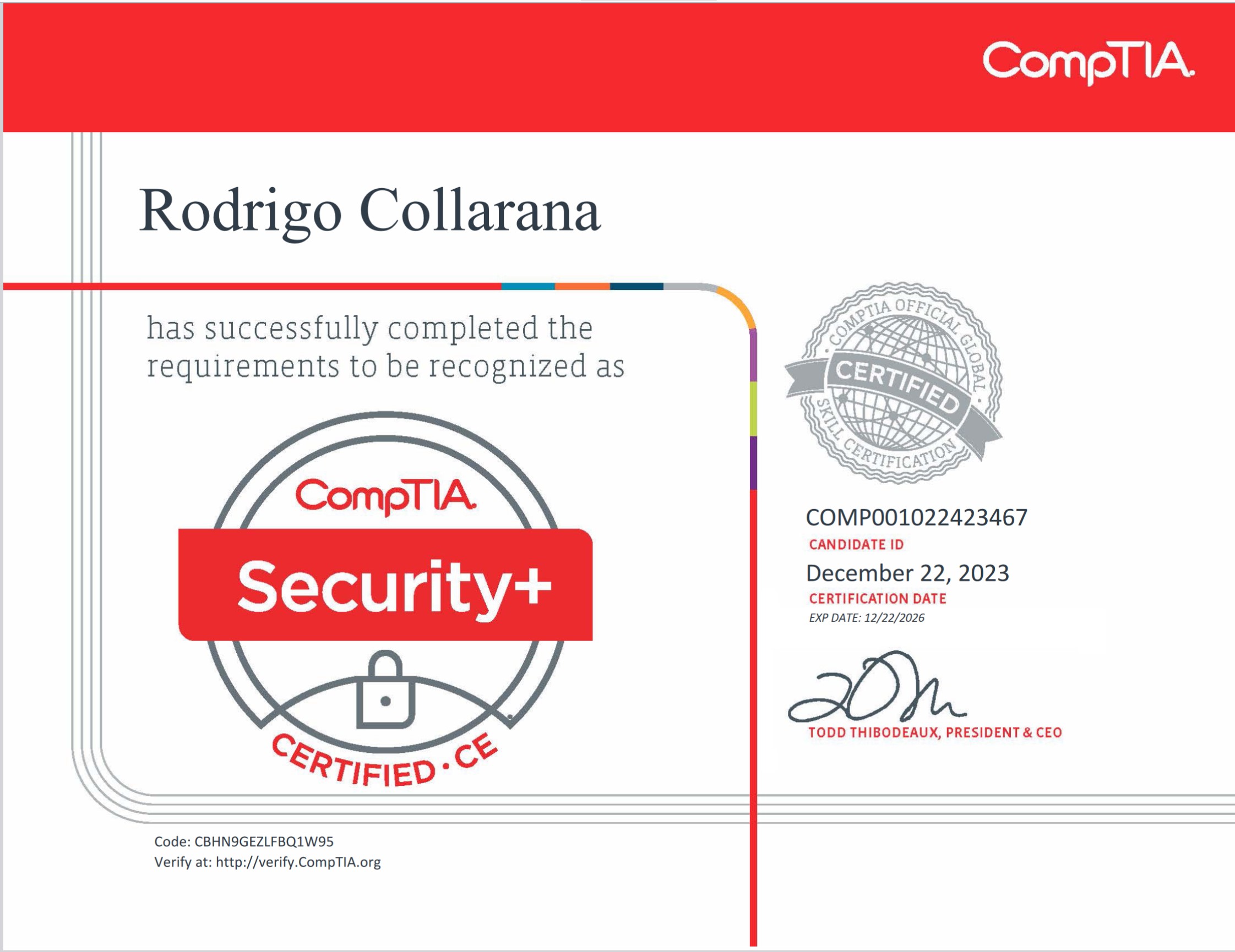 CompTIA Security+ Certification